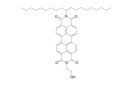 N-(1-Nonyldecyl)-N'-(2-hydroxyethyl)perylene-3,4:9,10-tetracarboxylic bisimide