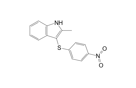 2-Methyl-3-[(4-nitrophenyl)thio]-1H-indole