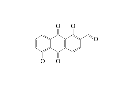 2-FORMYL-1,5-DIHYDROXYANTHRAQUINONE