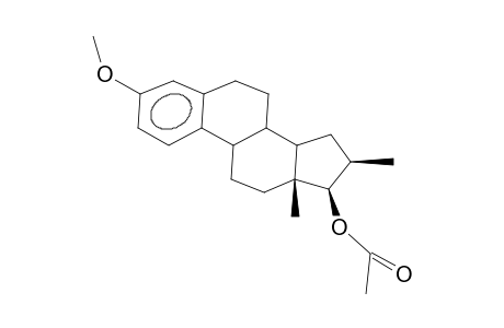 17B-ACETOXY-3-METHOXY-16B-METHYLHEXADEHYDROSTEROIDE