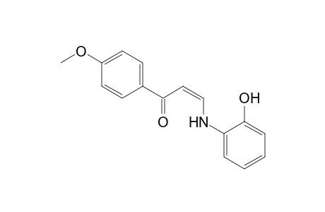 cis-3-(o-hydroxyanilino)-4'-methoxyacrylophenone