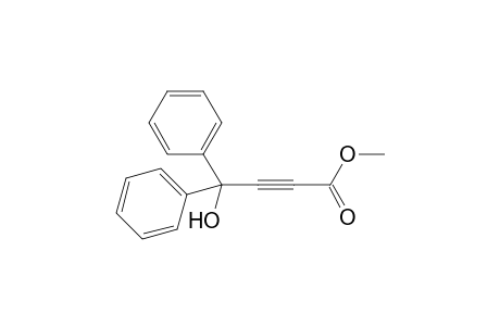 Methyl 4-hydroxy-4-diphenylbut-2-ynoate