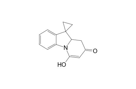 2-Hydroxy-6-spiro[cyclopropane]-4-oxo-pyrido[1,2-a]indole