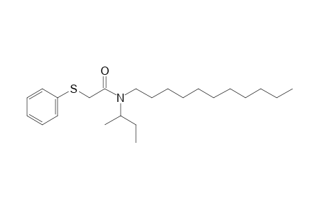 Acetamide, 2-phenylthio-N-(2-butyl)-N-undecyl-