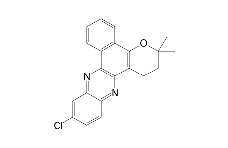 11-CHLORO-3,3-DIMETHYL-2,3-DIHYDRO-1H-BENZO-[A]-OXINO-[2,3-C]-PHENAZINE