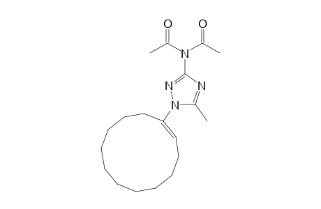 N-acetyl-N-[1-[(1E)-1-cyclododecenyl]-5-methyl-1,2,4-triazol-3-yl]acetamide