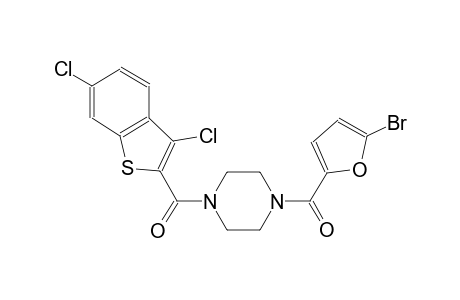 1-(5-bromo-2-furoyl)-4-[(3,6-dichloro-1-benzothien-2-yl)carbonyl]piperazine