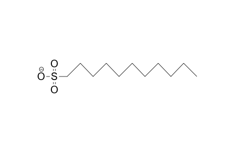 1-Undecanesulfonic acid, anion
