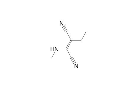 2-Butenedinitrile, 2-ethyl-3-(methylamino)-, (Z)-