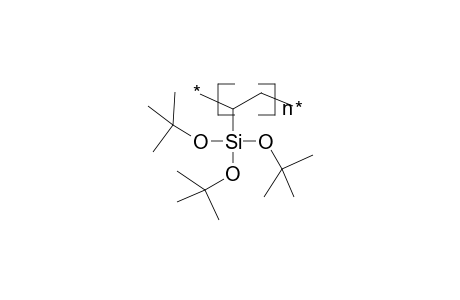 Poly[1-(tri-tert-butoxysilyl)ethylene]