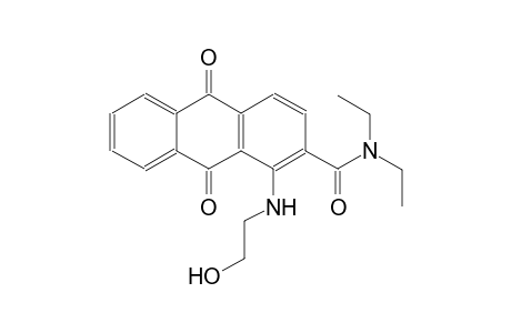 2-anthracenecarboxamide, N,N-diethyl-9,10-dihydro-1-[(2-hydroxyethyl)amino]-9,10-dioxo-