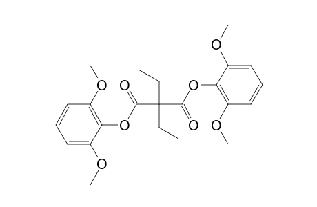 Diethylmalonic acid, di(2,6-dimethoxyphenyl) ester