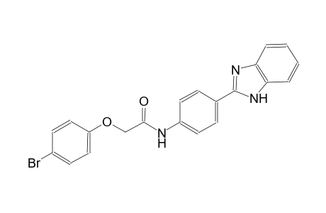 N-[4-(1H-benzimidazol-2-yl)phenyl]-2-(4-bromophenoxy)acetamide