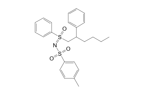 S-Phenyl-S-(2-phenyl)hexyl-N-(toluene-p-sulfonyl)sulfoximine