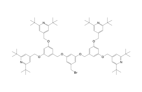 3,5-Bis[3,5-bis(2,6-di-tert-butylpyridin-4-ylmethoxy)benzyloxy]benzyl bromide