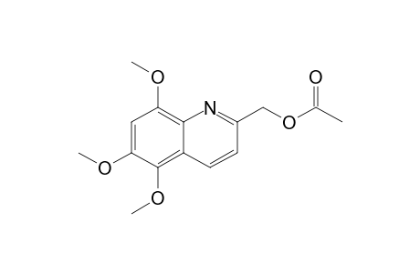 2-Acetoxymethyl-5,6,8-trimethoxyquinoline