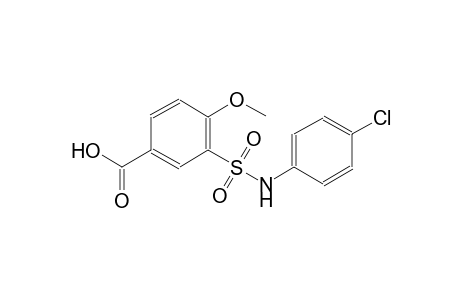 3-[(4-chloroanilino)sulfonyl]-4-methoxybenzoic acid