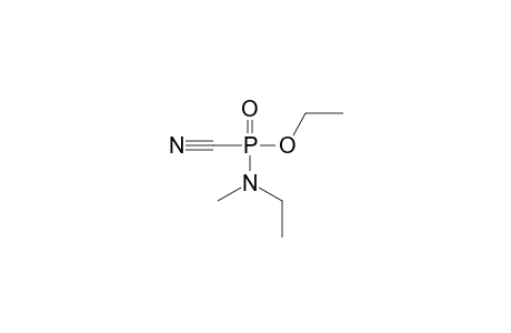 O-ethyl N-ethyl N-methyl phosphoramidocyanidate