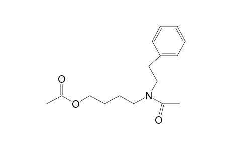 1-Acetoxy-4-[N-phenethylacetamido]butane