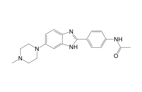 2-(4-Acetamidophenyl)-5-(4-methyl-1-piperazinyl)-1H-benzimidazole