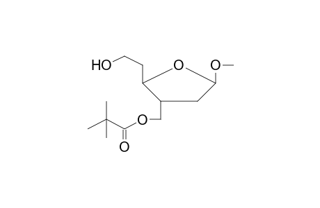 [2-(2-Hydroxyethyl)-5-methoxytetrahydro-3-furanyl]methyl pivalate