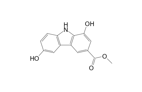 Methyl 1,6-dihydroxy-9H-carbazole-3-carboxylate