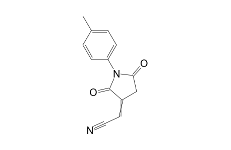 (e)-3-cyanomethylene-1-para-tolyl-2,5-pyrrolidinedione