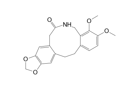 [1,3]Benzodioxolo[5,6-e][2]benzazecin-7(6H)-one, 5,8,14,15-tetrahydro-3,4-dimethoxy-