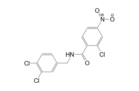 2-chloro-N-(3,4-dichlorobenzyl)-4-nitrobenzamide