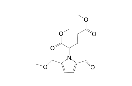 Dimethyl 2-[2-Formyl-5-(methoxymethyl)-1H-pyrrol-1-yl]pentanedioate