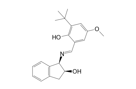 (1R,2S)-(+)-1-[(3-tert-Butyl-2-hydroxy-5-methoxybenzylidene)amino]indan-2-ol