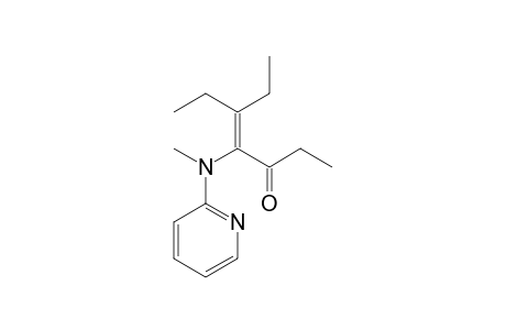 5-ethyl-4-[methyl(2-pyridinyl)amino]-4-hepten-3-one