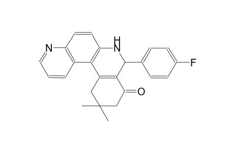 8-(4-Fluorophenyl)-11,11-dimethyl-8,10,11,12-tetrahydrobenzo[a][4,7]phenanthrolin-9(7H)-one