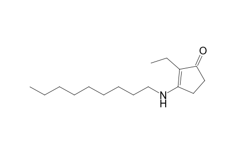 2-Ethyl-3-nonylamino-2-cyclopenten-1-one