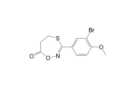 3-(3-BrOMOM-4-METHOXYPHENYL)-5,6-DIHYDRO-7H-1,4,2-OXATHIAZEPIN-7-ONE