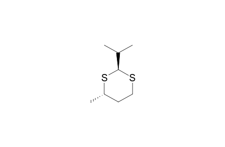trans-2-Isopropyl-4-methyl-1,3-dithiane