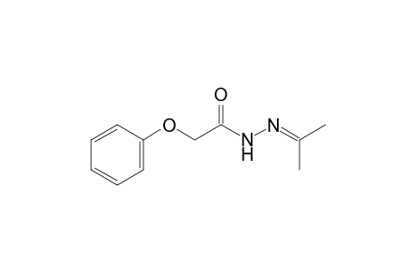 Acetic acid, phenoxy-, (1-methylethylidene)hydrazide