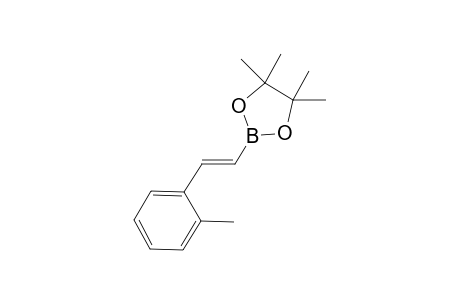 (E)-4,4,5,5-tetramethyl-2-(2-methylstyryl)-1,3,2-dioxaborolane