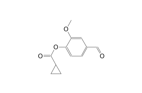 4-formyl-2-methoxyphenyl cyclopropanecarboxylate