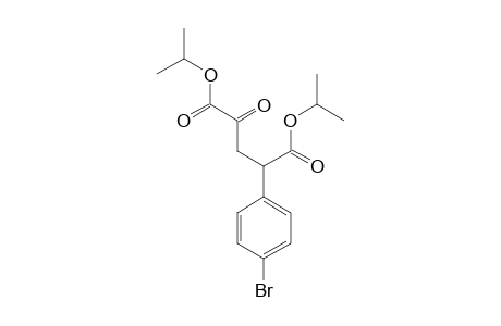 DIISOPROPYL-2-(4-BROMOPHENYL)-4-OXOPENTANEDIOATE