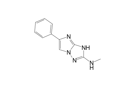 2-Methylamino-5-phenyl-1(or 3)-imidazo[1,2-b]1,2,4-trizole