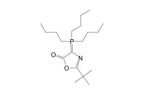 2-(1,1-DIMETHYLETHYL)-4-TRIBUTYLPHOSPHORANYLIDENE-5(4H)-OXAZOLONE