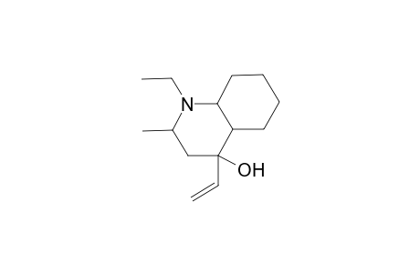 1-Ethyl-2-methyl-4-vinyldecahydro-4-quinolinol