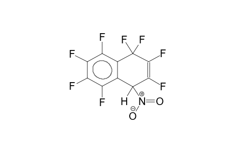 1-H-1-NITROOCTAFLUORO-1,4-DIHYDRONAPHTHALENE