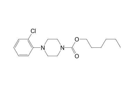 4-N-Hexoxycarbonyl-1-N-(2-chlorophenyl)piperazine