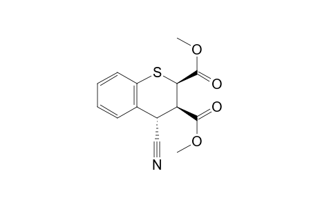 Dimethyl cis-4-cyanothiochroman-trans-2,3-dicarboxylate
