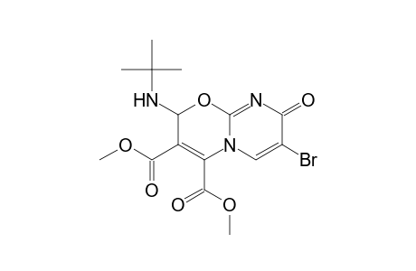 Dimethyl-7-bromo-2-(tert-butylamino)-8-oxo-2H,8H-pyrimido[2,1-b][1,3]oxazine-3,4-dicarboxylate