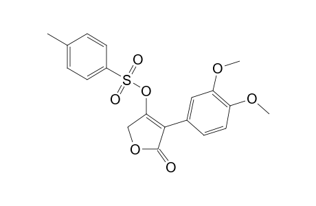 4-{(Toluenesulfonyl)oxy]-3-(3,4-dimethoxyphenyl)-2(5H)-furanone
