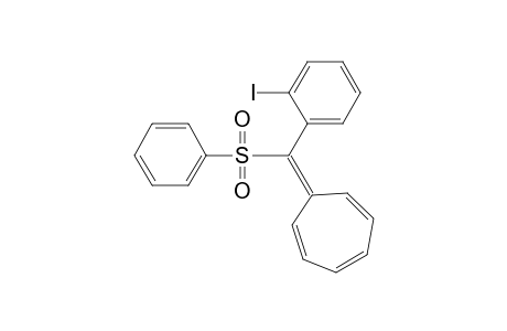 7-[(2-iodanylphenyl)-(phenylsulfonyl)methylidene]cyclohepta-1,3,5-triene