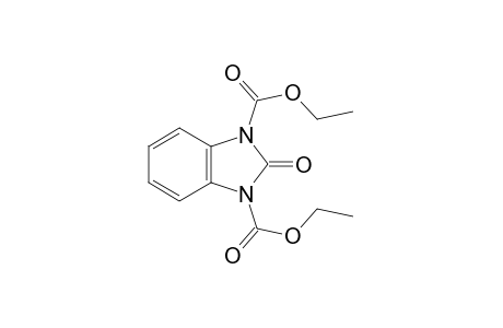 2-oxo-1,3-benzimidazolinedicarboxylic acid, diethyl ester